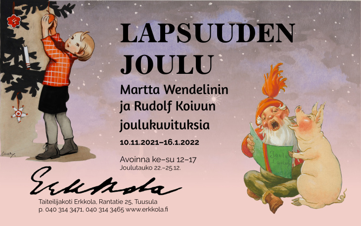Banneri Erkkola Lapsuuden joulu Banneri Erkkola Lapsuuden joulu